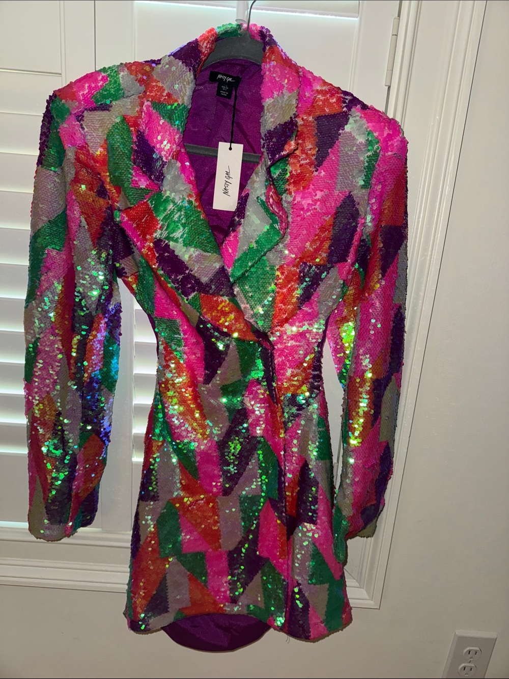 Nasty gal sequin dress